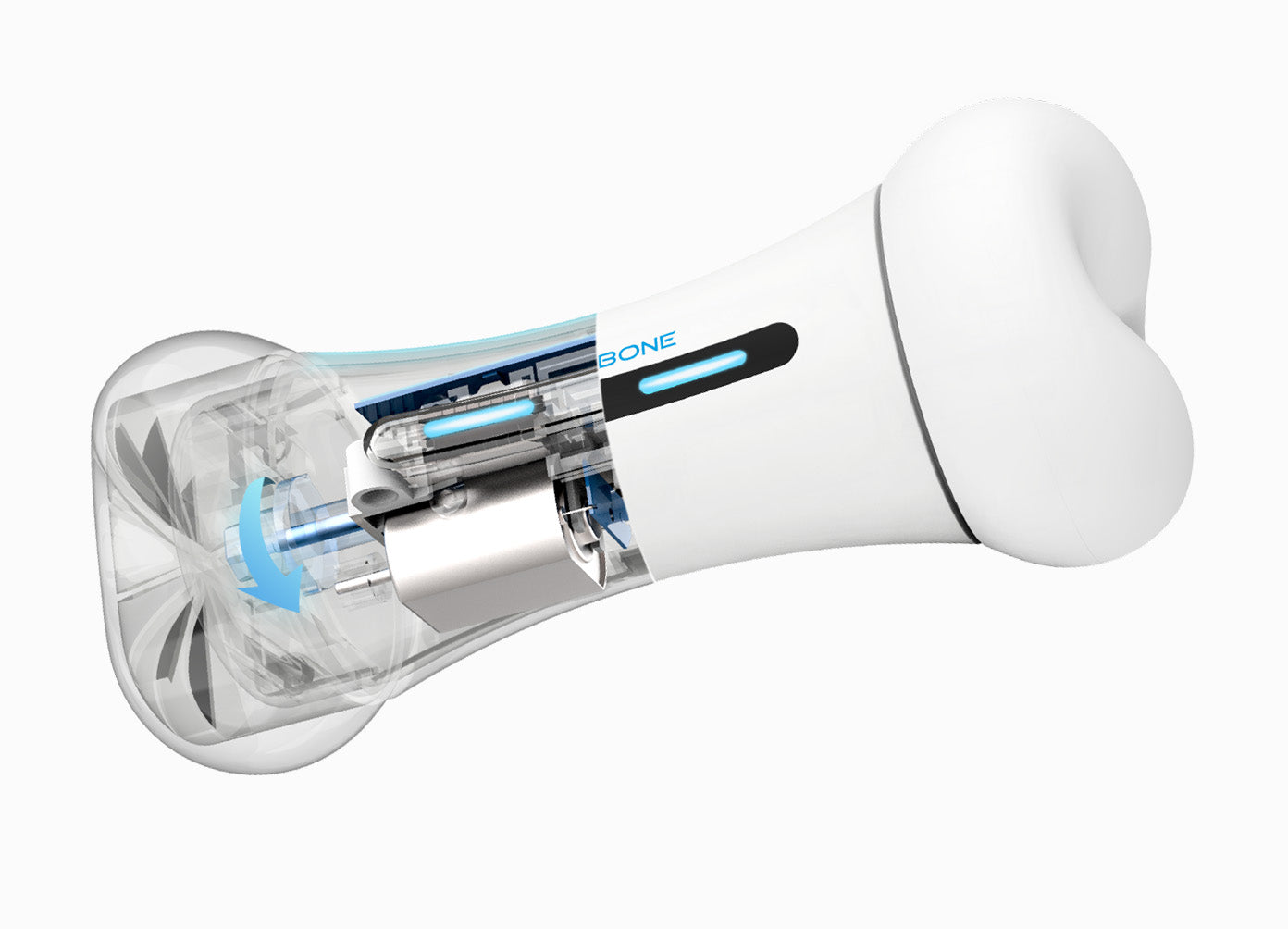 Cheerble Smart Indestructible Interactive Walking Pet Puppy Dog Chew Bones Toys Funny Modern Fashion Sustainable PC Material